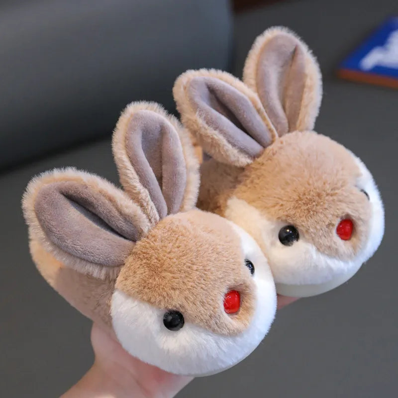 Rabbit Ear Slippers for Girls