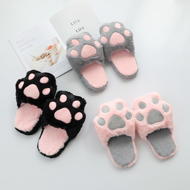 Cat Paw Slippers for Women