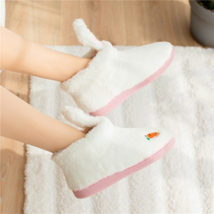 Rabbit Slippers for Girls