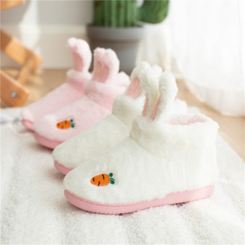 Rabbit Slippers for Girls