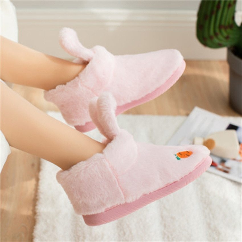 Rabbit Slippers for Girls