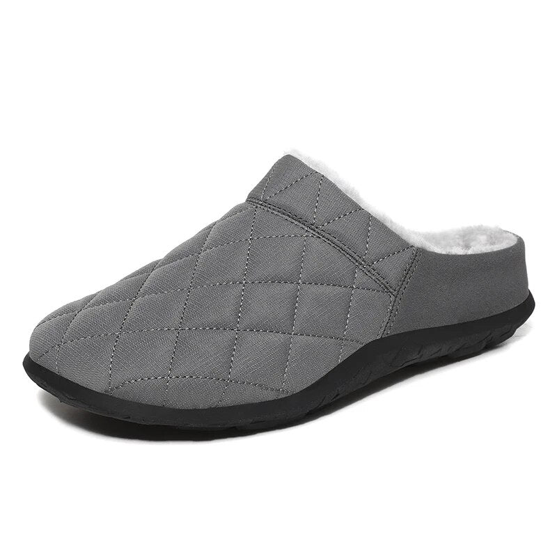 Men's Slippers with Plush Lining