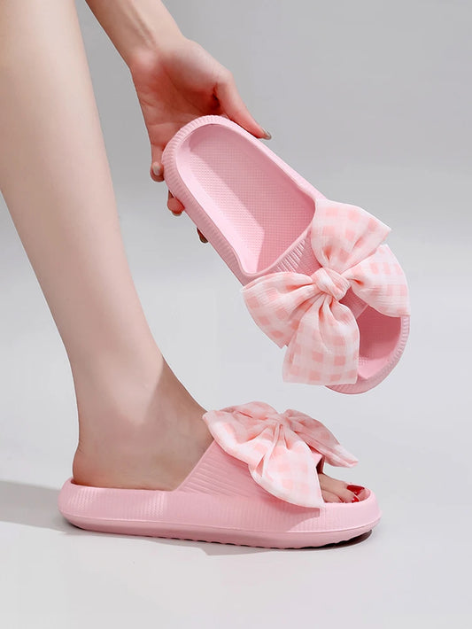 EVA Slippers with Bow for Women