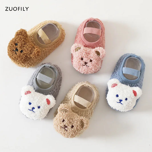 Bear Baby Slippers for Toddlers