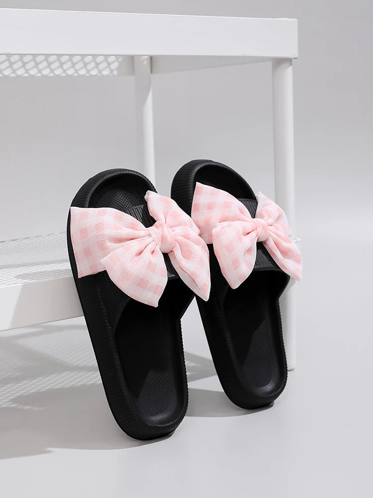 EVA Slippers with Bow for Women