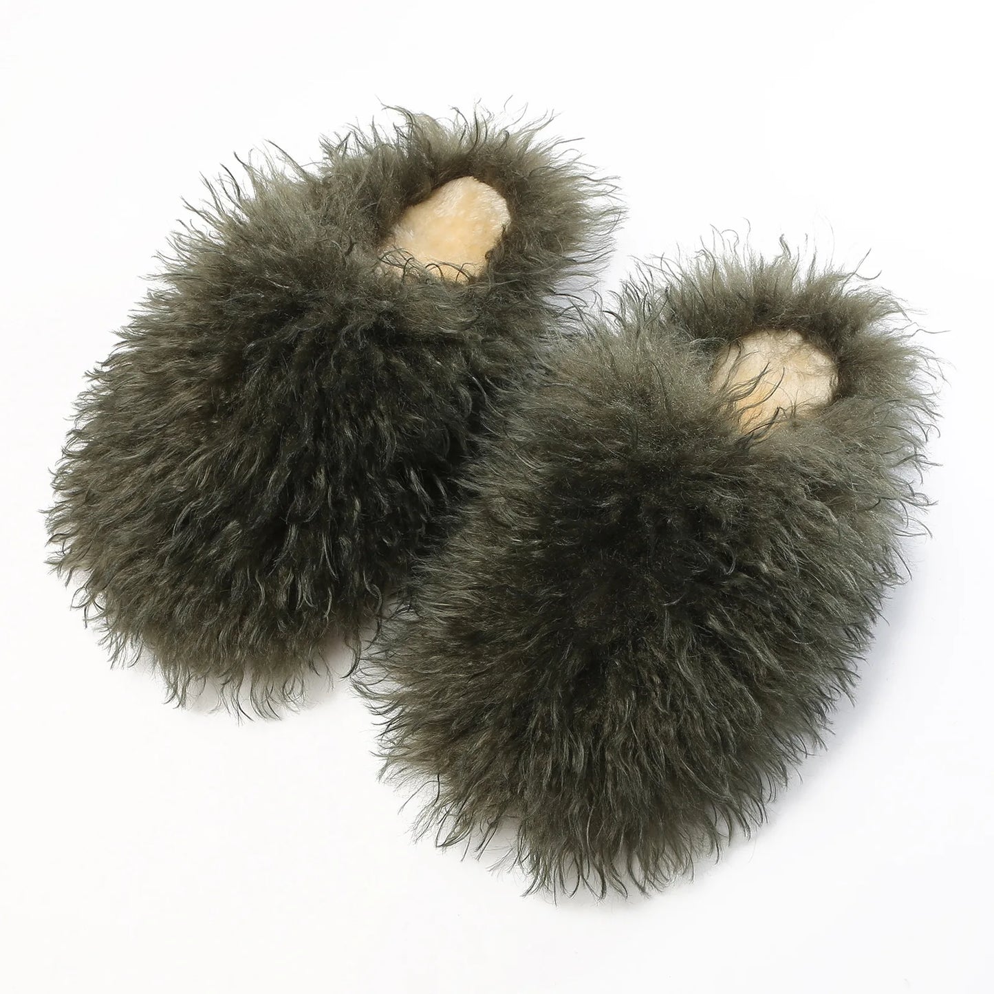 Fluffy Faux Fur Slippers for Women