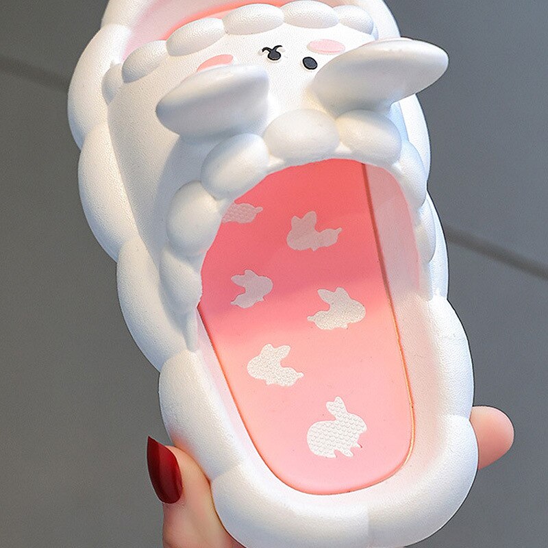 3D-Rabbit Slippers for Kids - Slippers Galore