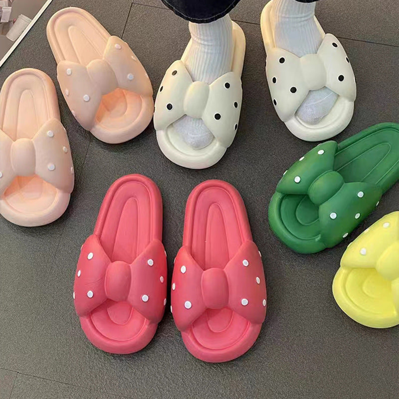 Polka Dot Slippers for Women