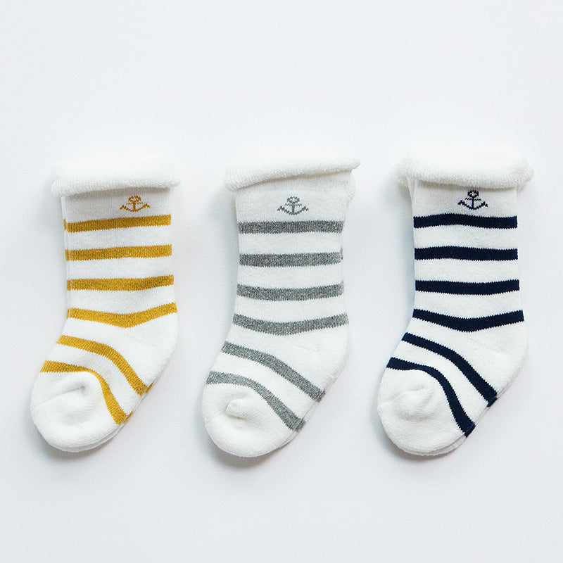 Terry Socks for Babies - 3 Pairs