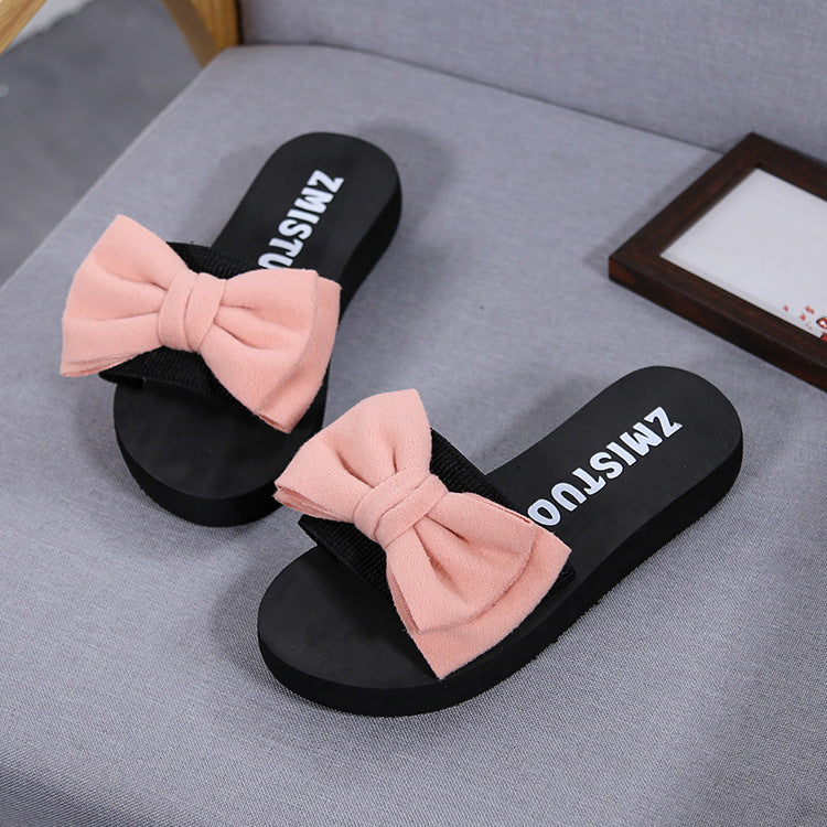 Fashion Bow Slippers for Women