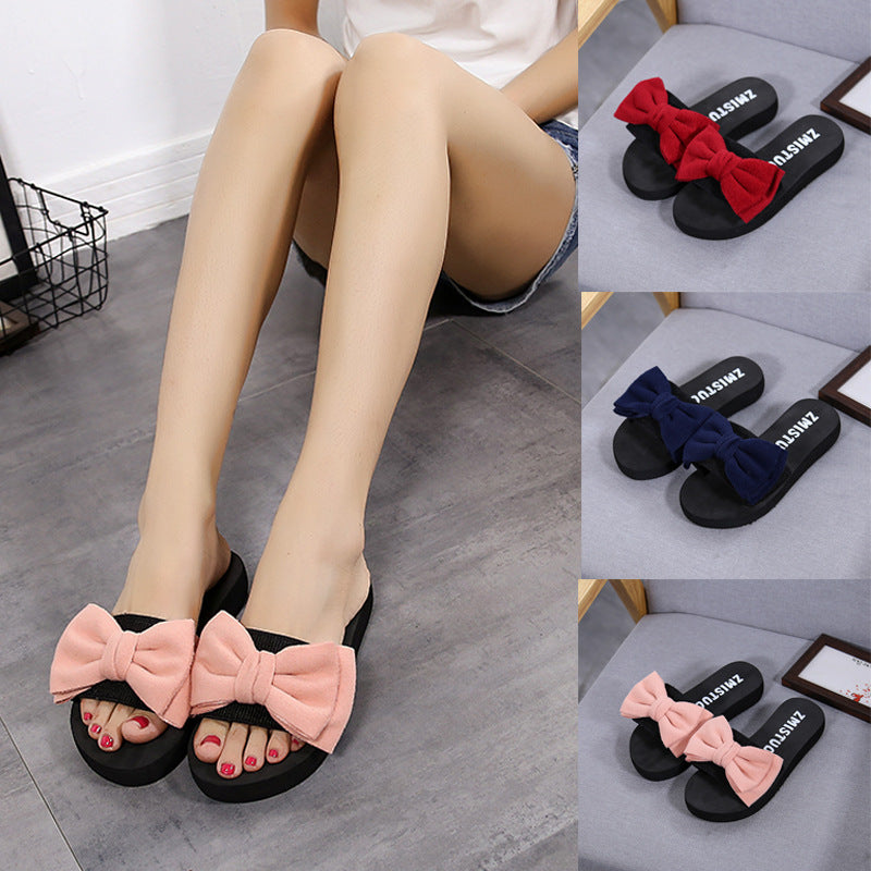 Fashion Bow Slippers for Women