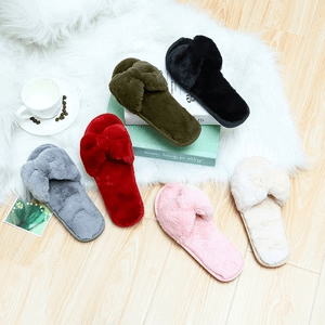 Bowtie Slippers for Women - Slippers Galore