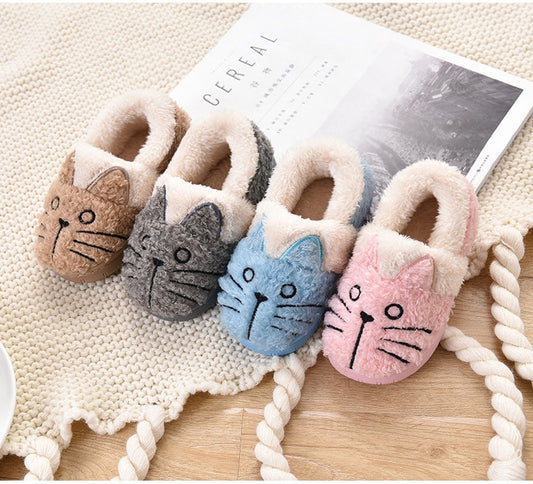 Kitten Slippers for Toddlers