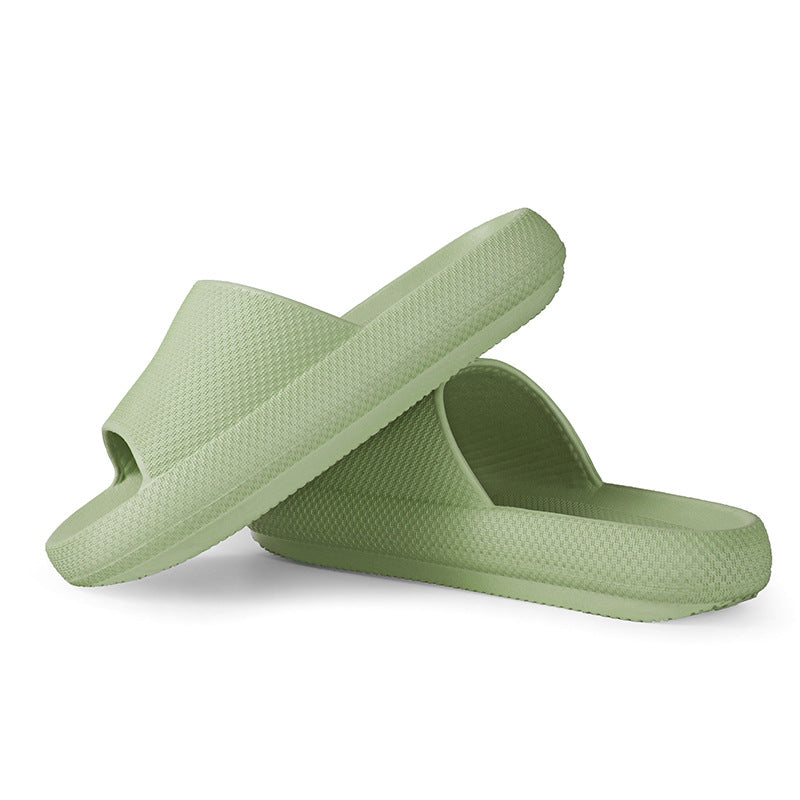 Textured Cushion Slippers for Women - Non-Slip