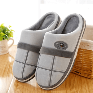 Men's Plush Clog Slippers - Slippers Galore