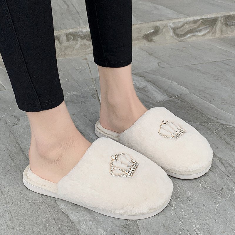 Crown Slippers for Women