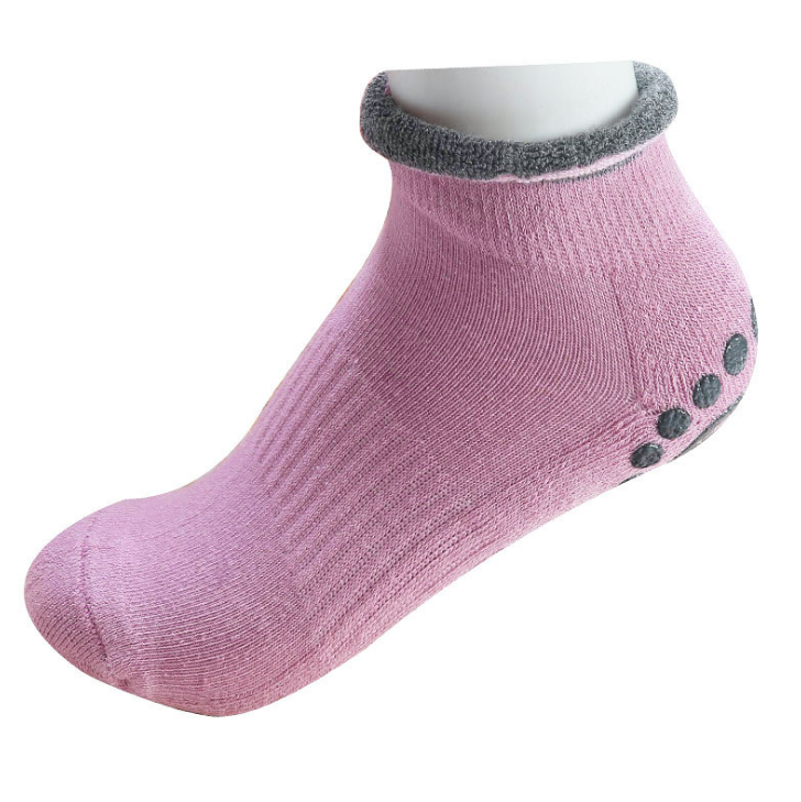 Non-Slip Yoga Socks with Silicone Granules for Women - 1 Pair / 4 Pairs