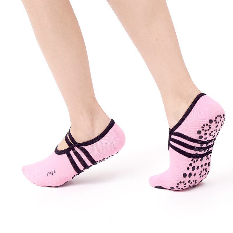Ballet Style Non-Slip Yoga Socks for Women
