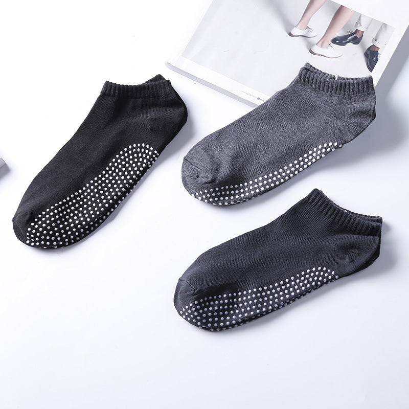 Mens Non-Slip Boat Socks - 1 Pair / 12 Pairs