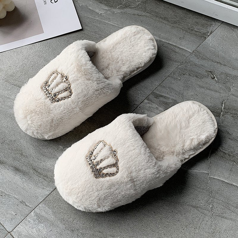 Crown Slippers for Women