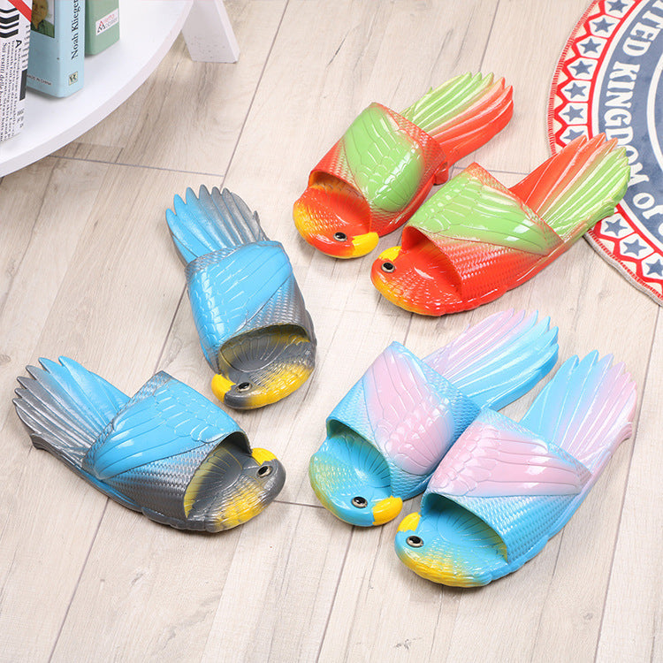 Colorful Parrot Slippers for Women