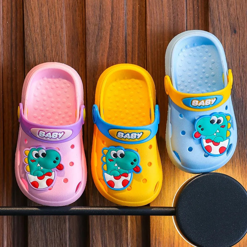 Dinosaur Clog Slippers for Toddlers
