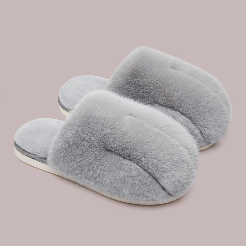 Cat's Claw Plush Warm Slippers for Women