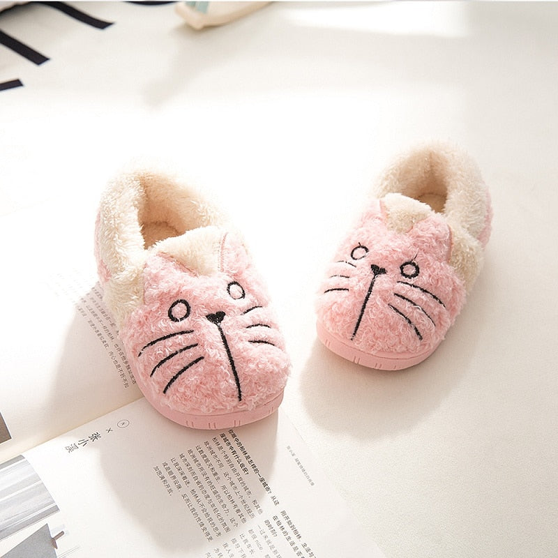 Kitten Slippers for Toddlers