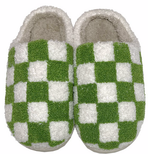 Checkerboard Slippers for Men