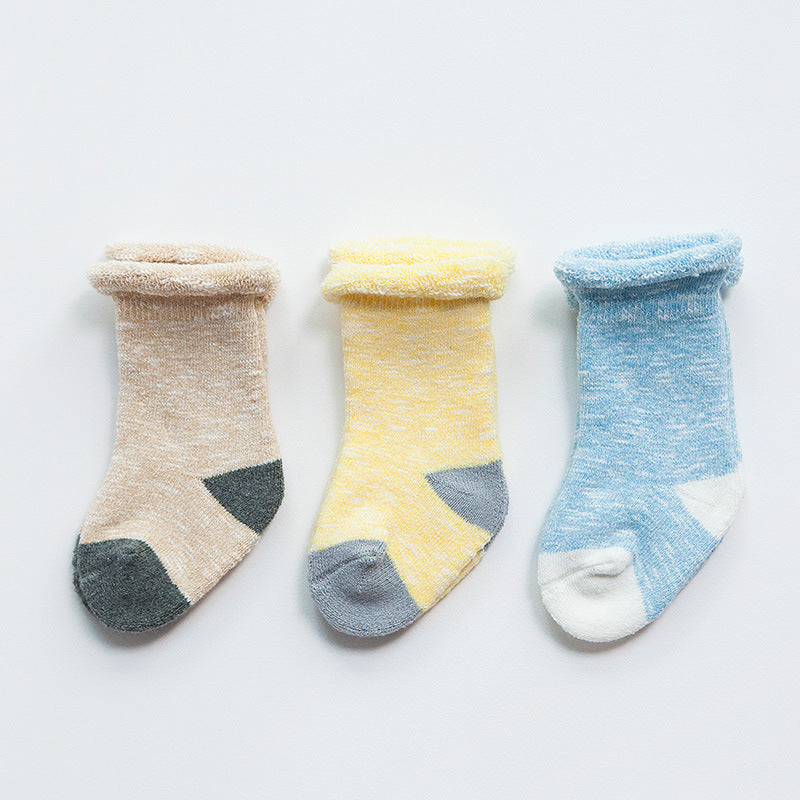 Terry Socks for Babies - 3 Pairs