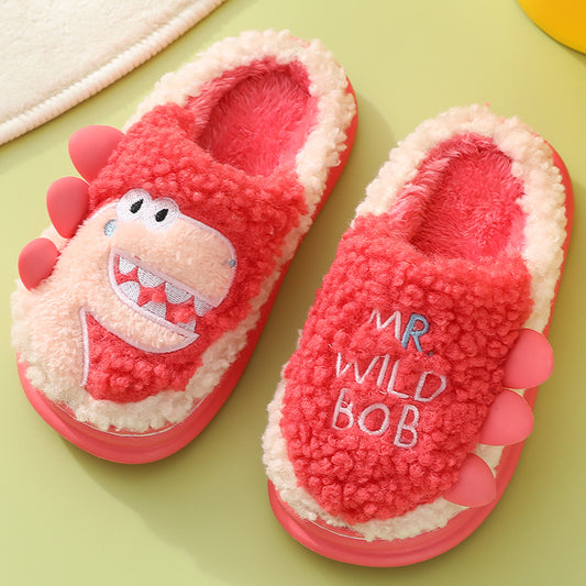 Wild Bob Dinosaur Slippers for Kids
