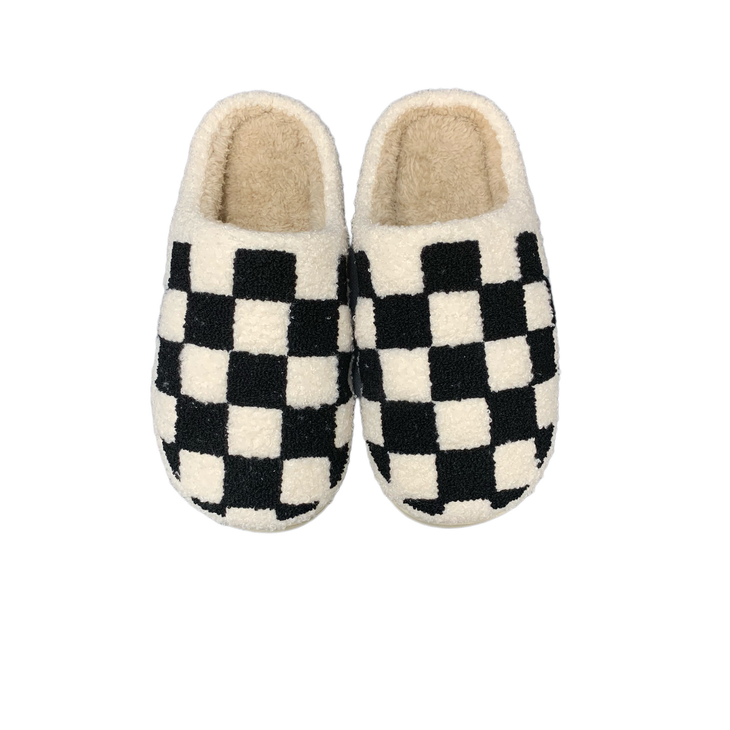 Checkerboard Slippers for Men