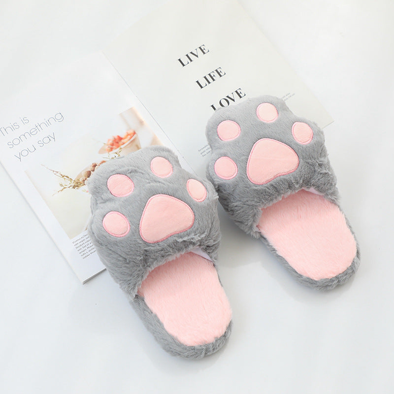 Cat Paw Slippers for Women