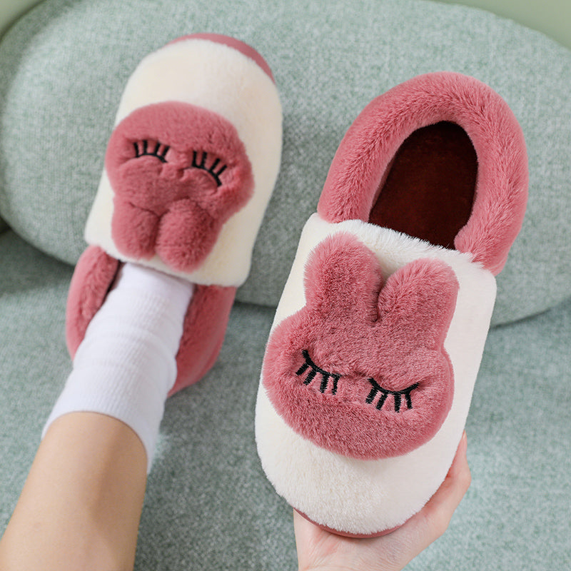 Fuzzy Animal Slippers for Women