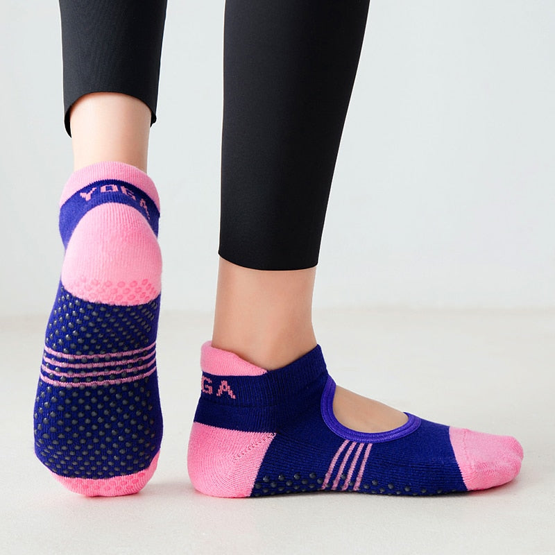 Womens Yoga Socks - Slippers Galore