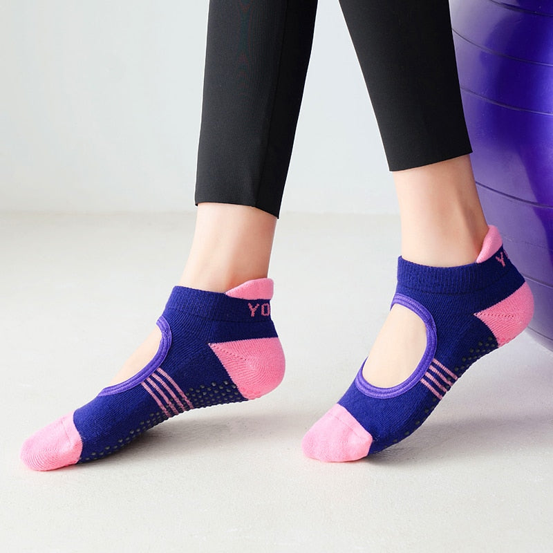 Womens Yoga Socks - Slippers Galore