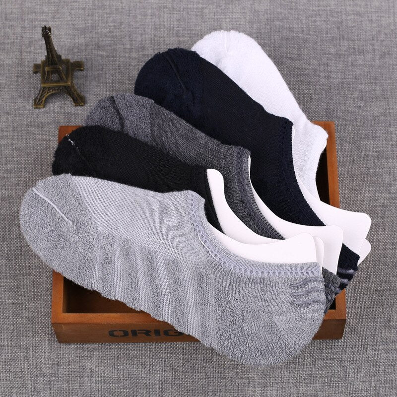 Thick Cotton Socks for Men - 5 Pairs