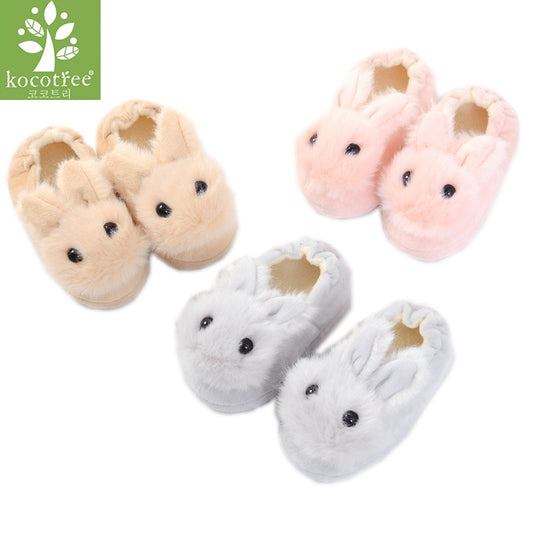 Cotton Rabbit Ear Slippers for Children