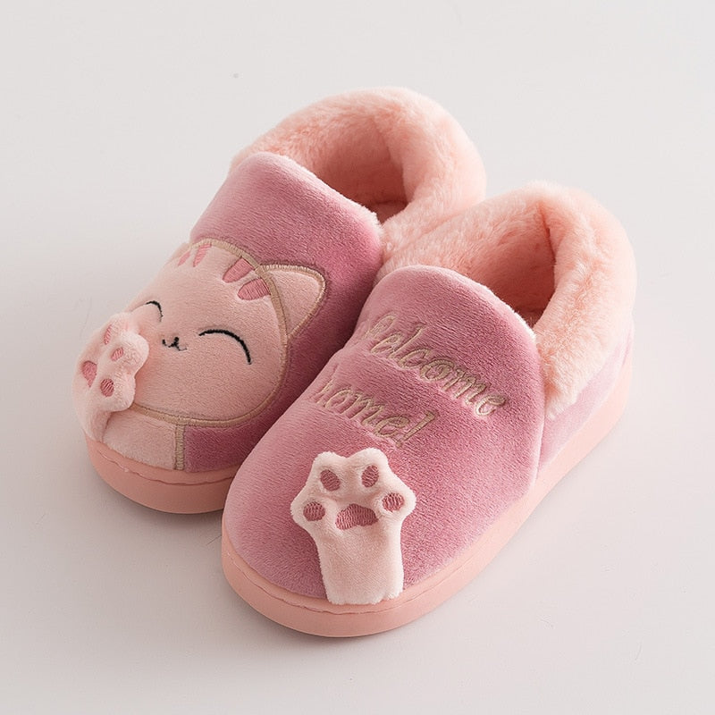 Kitten Slippers for Children