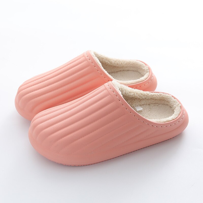 Plush Waterproof Slippers for Women