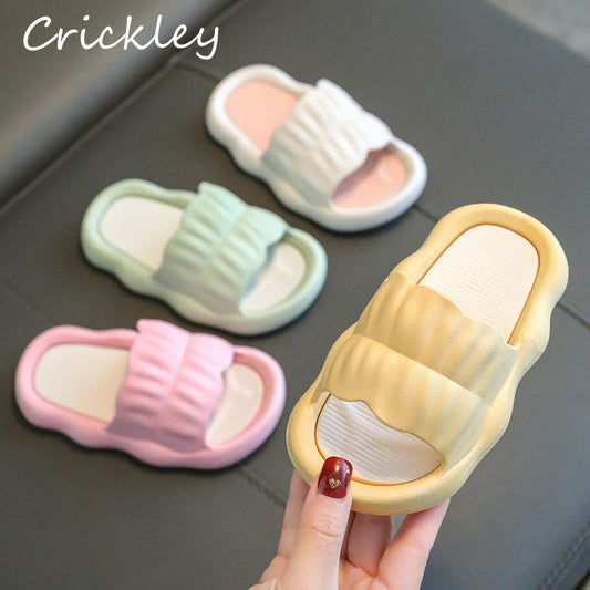 Pastel Color Soft Slippers for Girls - Slippers Galore
