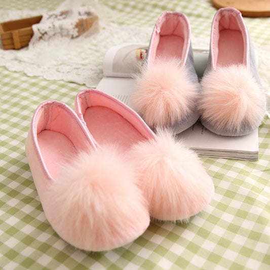 Pom Pom Soft Slippers for Women - Slippers Galore