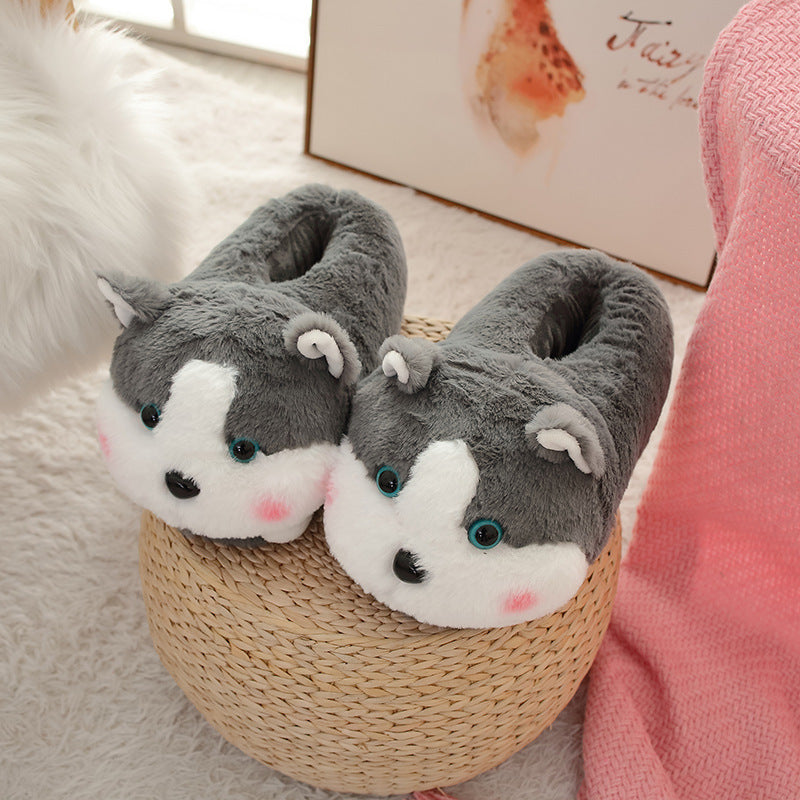 Fuzzy Animal Slippers for Women