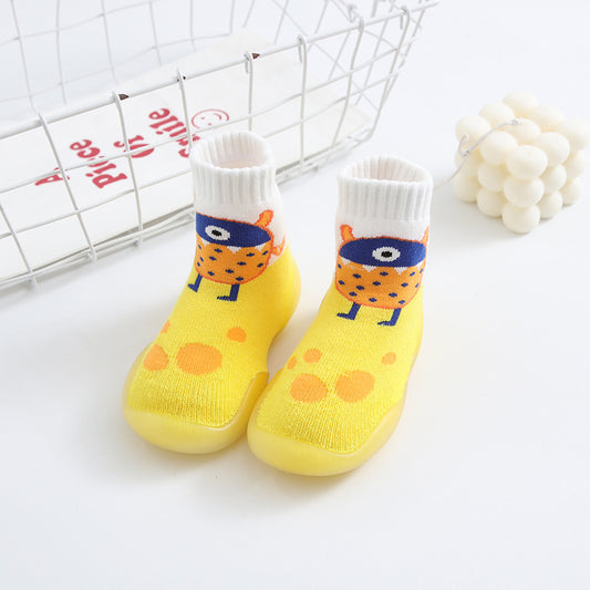 Cotton Non-Slip Soft Sole Slipper Socks for Children